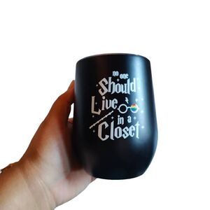 Onebttl Gay Pride Stuff, LGBTQ Insulated Tumbler